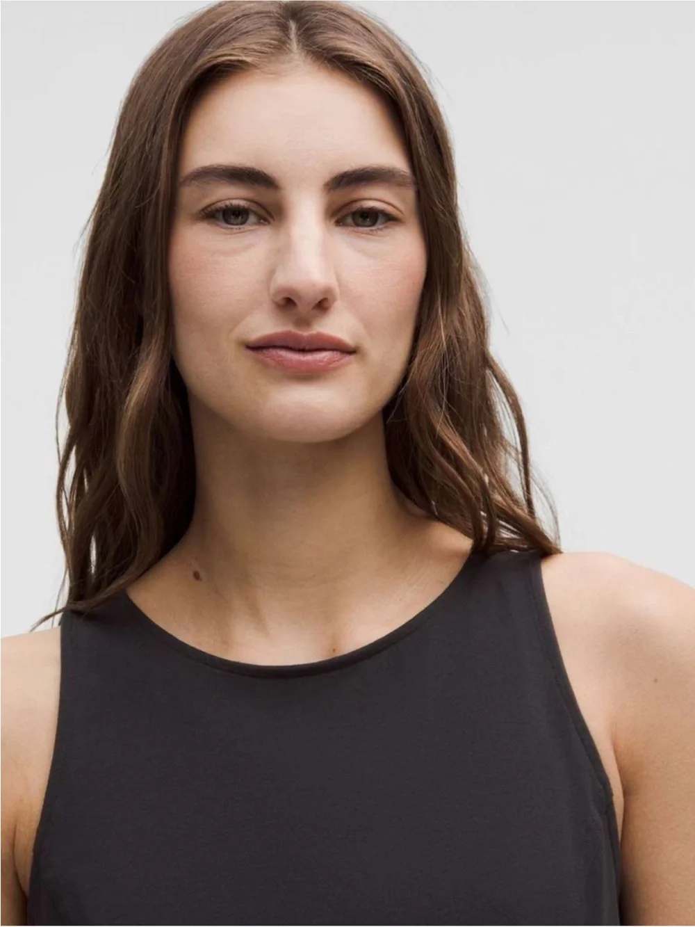 lululemon athletica Black High Neck Sleeveless Mini Dress